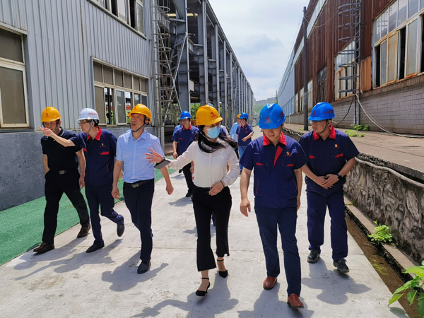 省國(guó)資委到公司督導(dǎo)環(huán)保整改工作 省國(guó)資委到公司督導(dǎo)環(huán)保整改工作