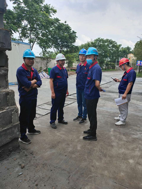 公司開展二季度安環(huán)、消防、防汛綜合大檢查