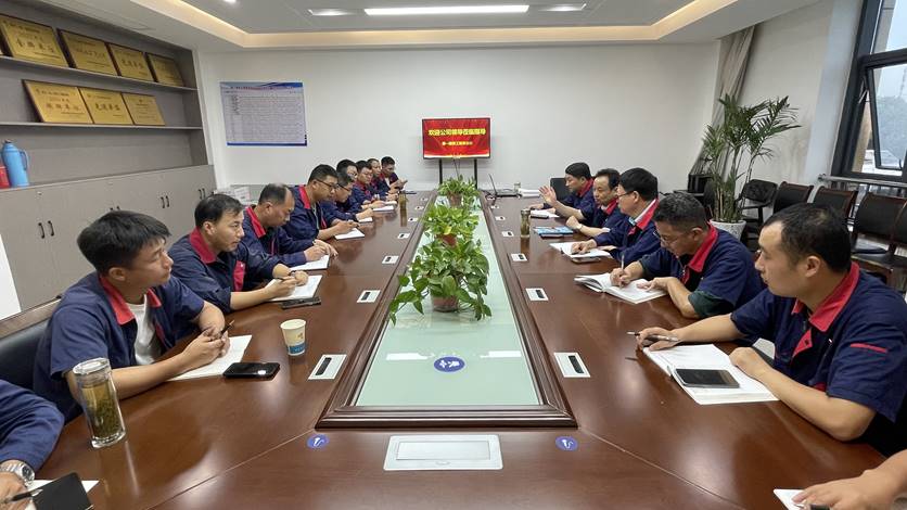 公司紀委書記到第一建筑工程事業(yè)部開展三送服務到基層活動 公司紀委書記到第一建筑工程事業(yè)部開展三送服務到基層活動